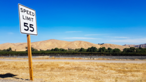 Speed limit sign