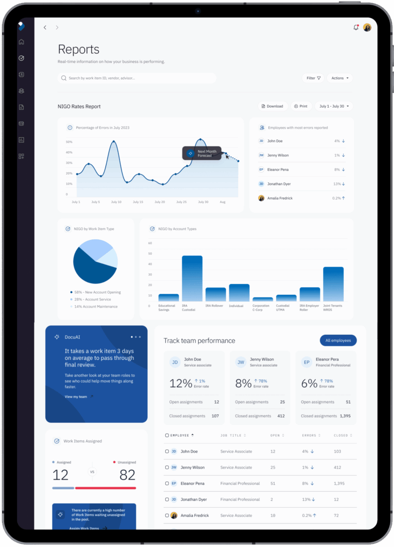 Automated Disclosure Requirements Software for Financial Firms from Docupace