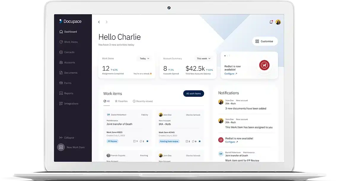 Back Office Financial Operations Solutions from Docupace